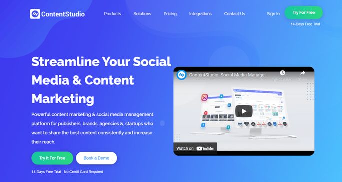 Content Curation tool ContentStudio