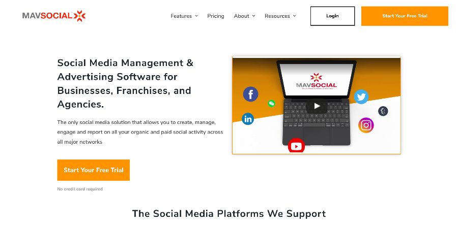Social Media Management Tool MavSocial